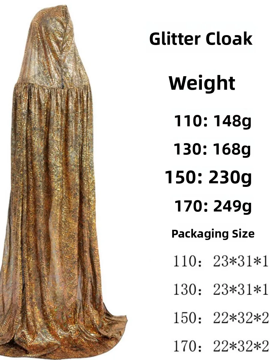 زي الهالوين اللامع مع قبعة الساحرة أداء إله الموت Drup زي المسرح الوطني التقليدي للسيدات #3