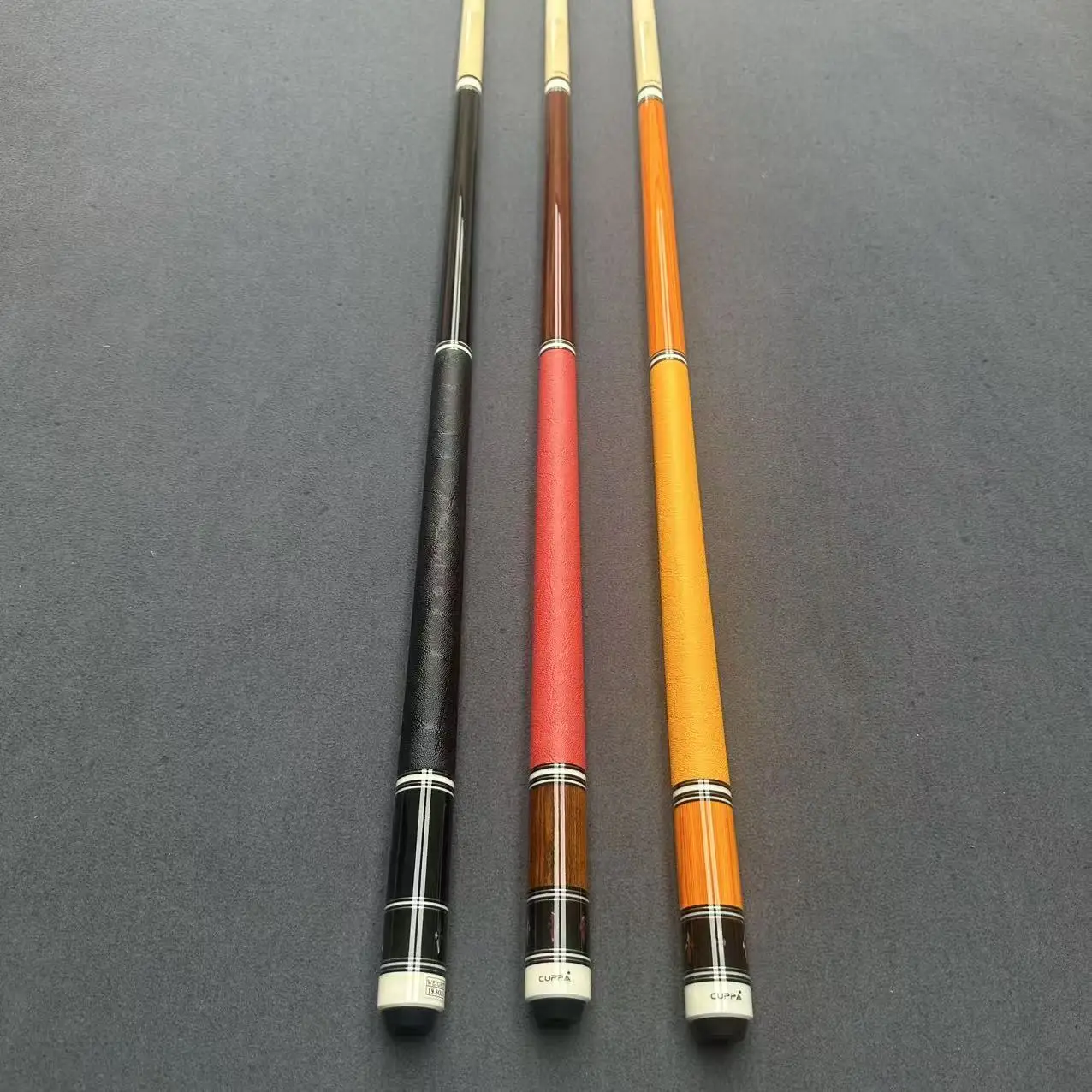 Brand New 1/2 Split Maple Shaft Pool Cue 58 Inches 12.5mm Tip High Quality Stainless Steel Leather Grip Direct Factory