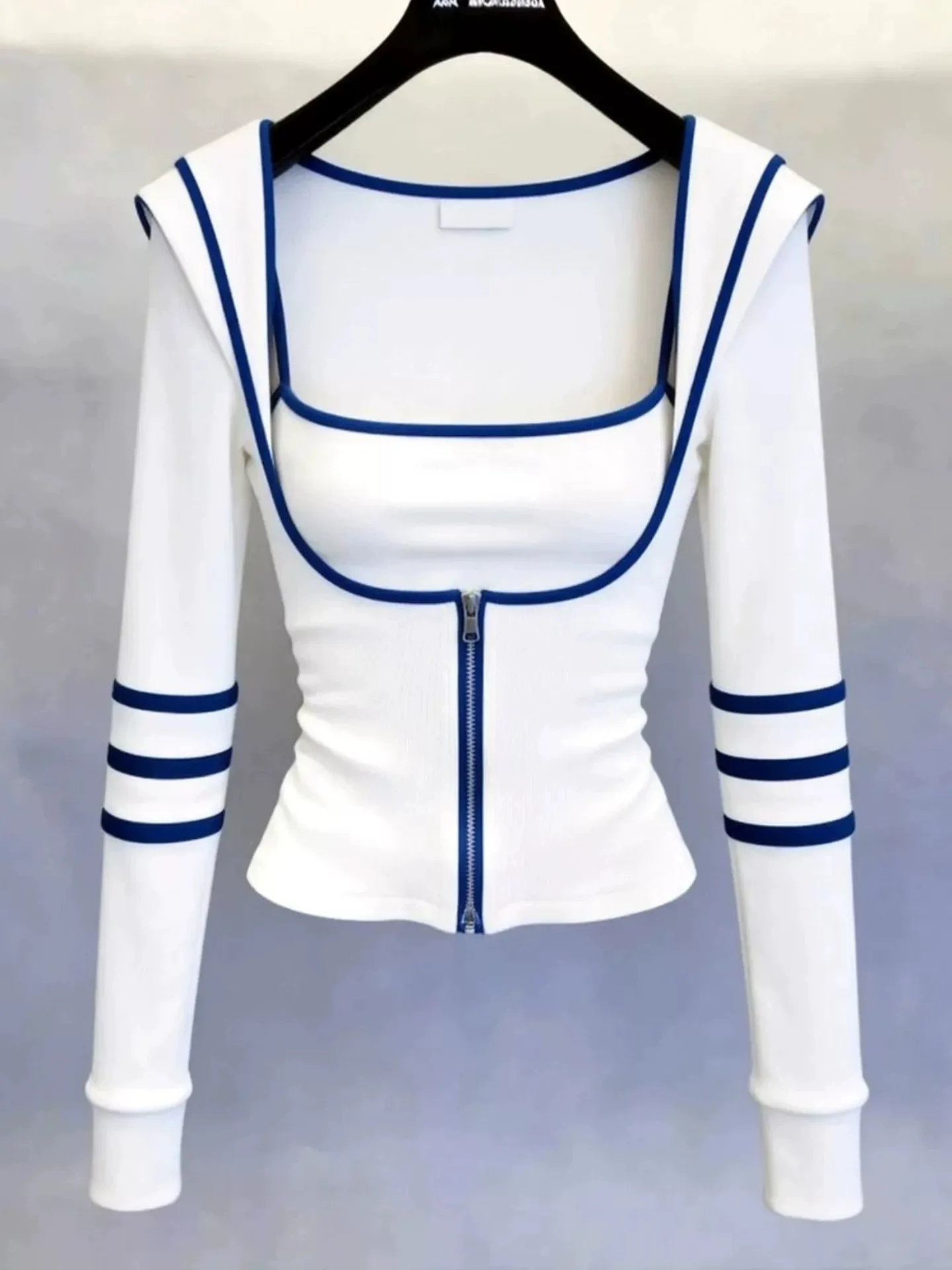 White Open Cardigan Inner Wear 2026 Autumn New Women's Gentle High-End Feeling Soft Small Shirt French Style Two-Piece Set