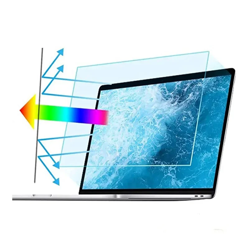 Anti blauw licht Screen Protector Voor Laptop 14 15.6 15 16 11 12 Macbook Air Pro 13 inch M1 M2 Anti-reflecterende/Glare Matte Film Waterdicht Anti-vingerafdruk