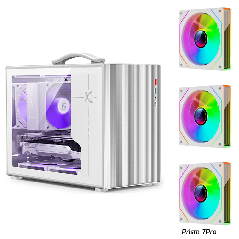 Power Train X-Gamerx M1 M-ATX PC case glass side transparent