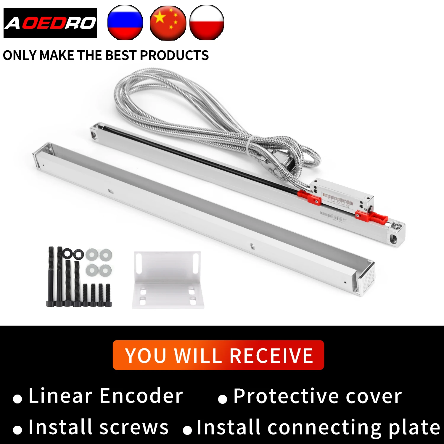 2 محور Dro مجموعة كاملة LCD SDS2-3VA قراءات رقمية مع 2 قطعة KA-300 مقياس زجاجي خطي أو KA500 أو KA35 لمطحنة المخرطة