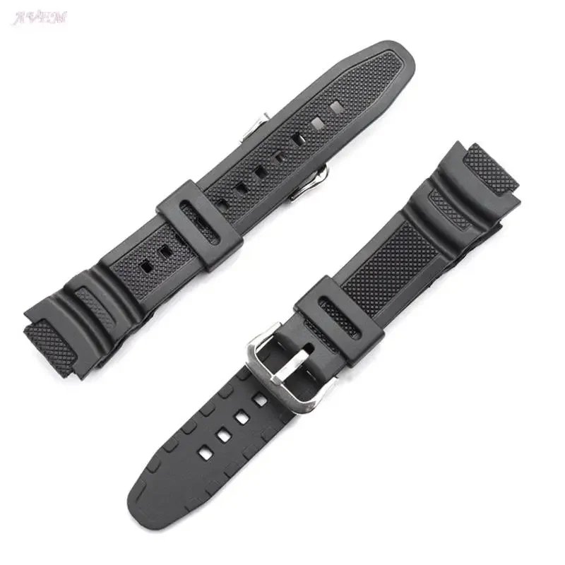 Premium Quality Silicone Watch Bands Wristbands For Casio G-shock SGW300 AE1000 W-800H W218H W-S210 AQS810 Sweat Proof Strap