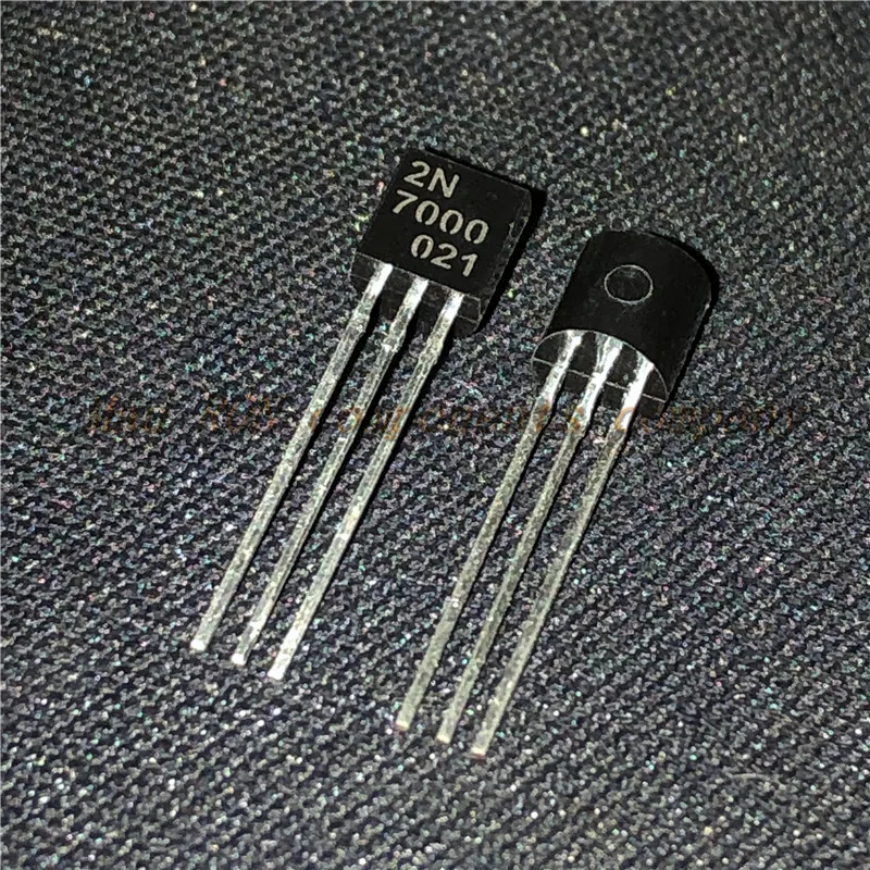 20PCS/LOT 2N7000 TO92 TO-92 Small Signal MOSFET 200 mAmps, 60 Volts N-Channel Transistor New original  In Stock