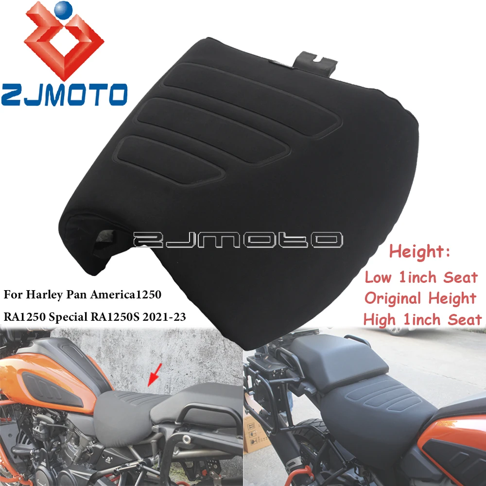 

Motorcycle Foam Gel Pad Seat Cushion Upgrade For Harley Pan America 1250 RA1250 Special RA1250S 21-23 Low 1"/ High 1"/ Original