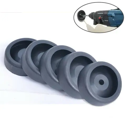 전기 해머 드릴 수집기 가정용 도구, 애쉬 볼 드릴링용 먼지 커버 5 개, 작업 공간을 청결하게 유지