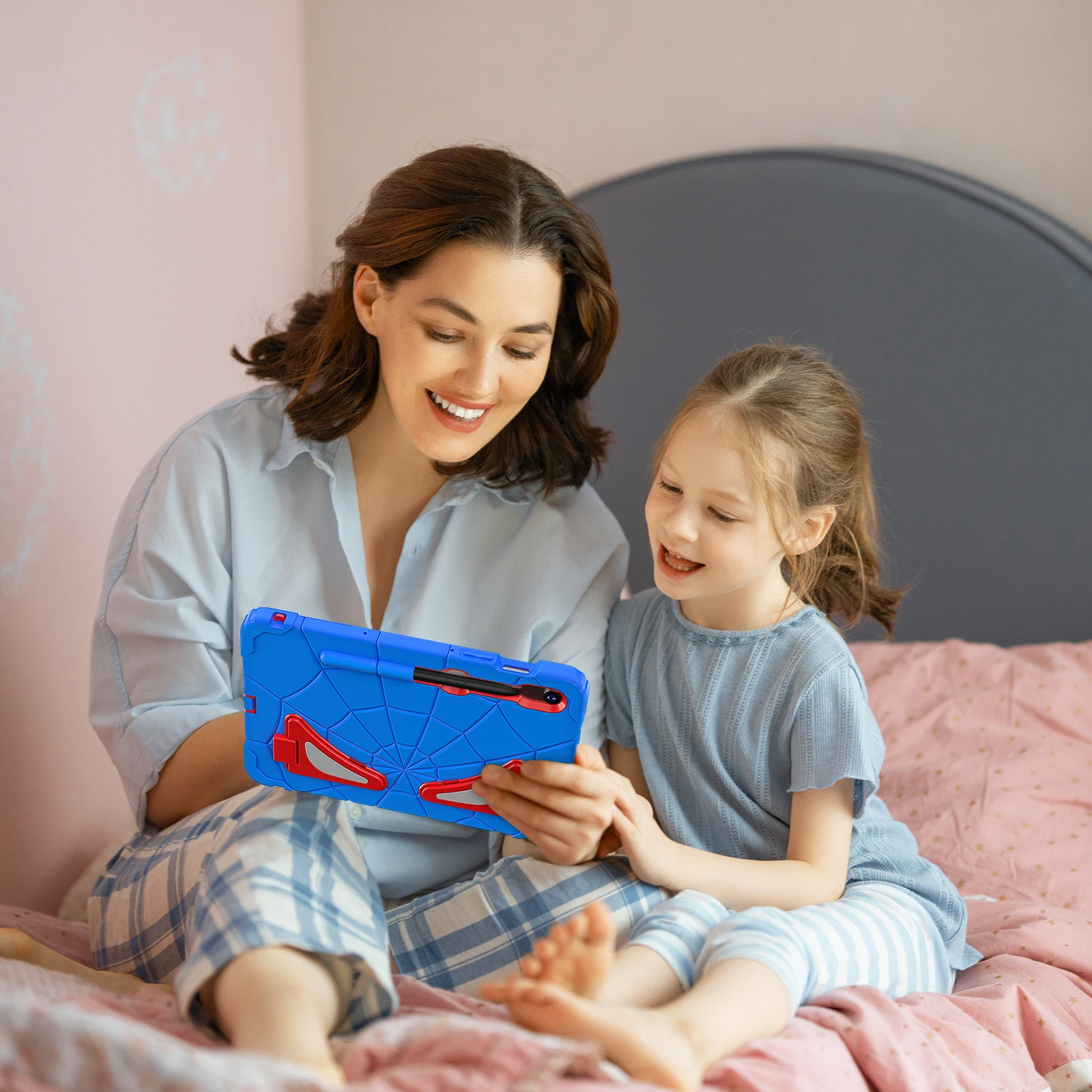 

Kids Case Universal For Samsung Tab S10 Lite S9 FE S8 S7 SM-X400 406 X520 526 X510 516 X710 716 X700 706 T870 875 876Stand Cover