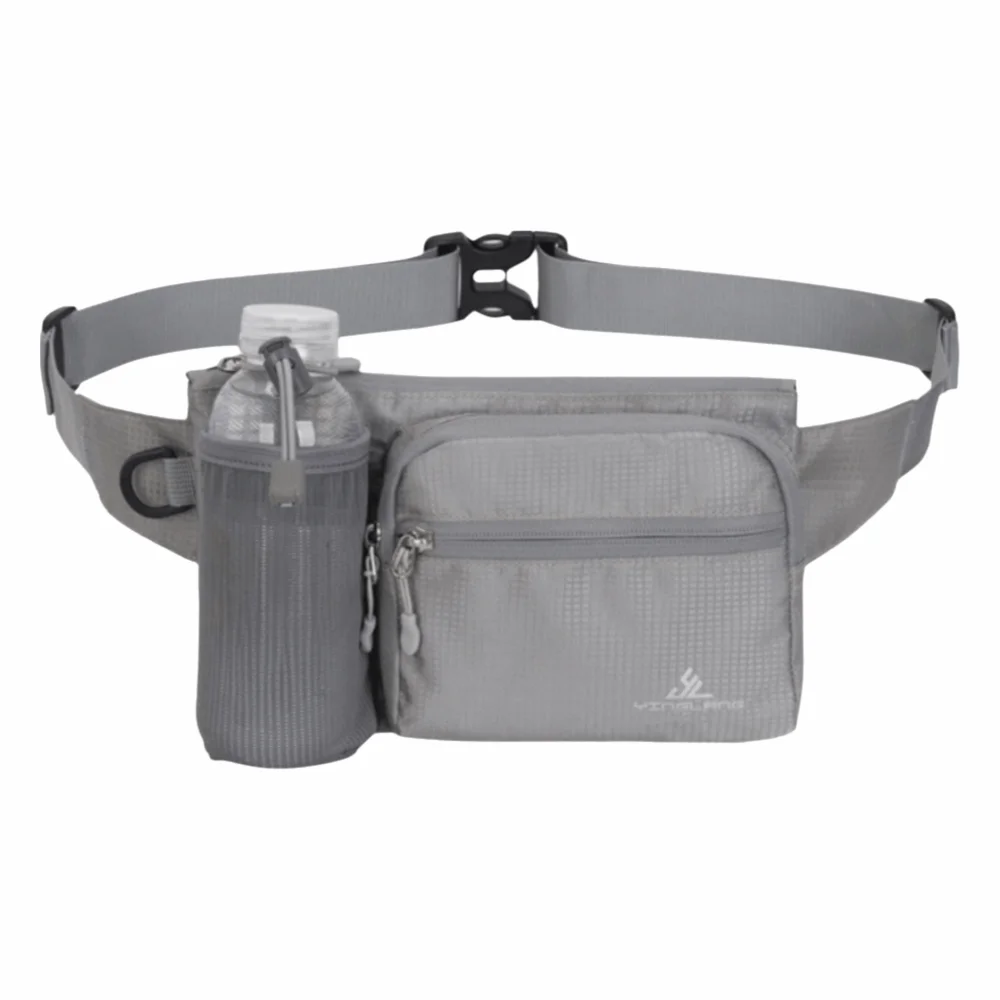 

Multifunctional Waist Bag Waterproof Lightweight Phone Chest Bag Oxford Material Invisible Design Water Bottle Bag Hiking