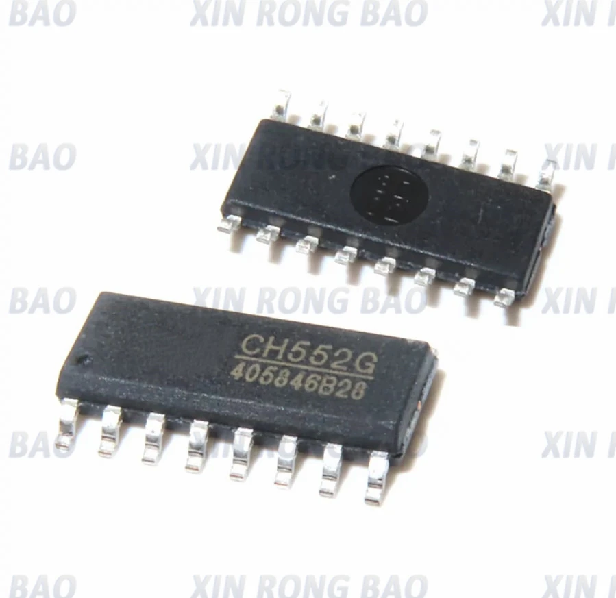 5PCS CH552G 552G CH552 SOP-16 Integrated Circuit New 100% Electronic Component