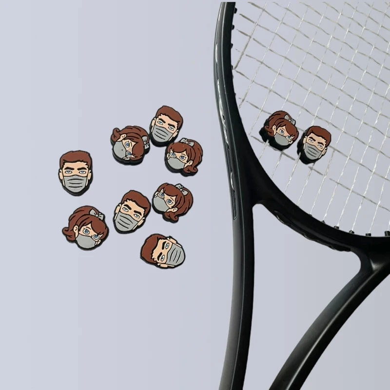   Tennis Racquet Vibration Dampeners Silicones Reduce Professional Tennis Racket Accessories Damper Shock Absorbers