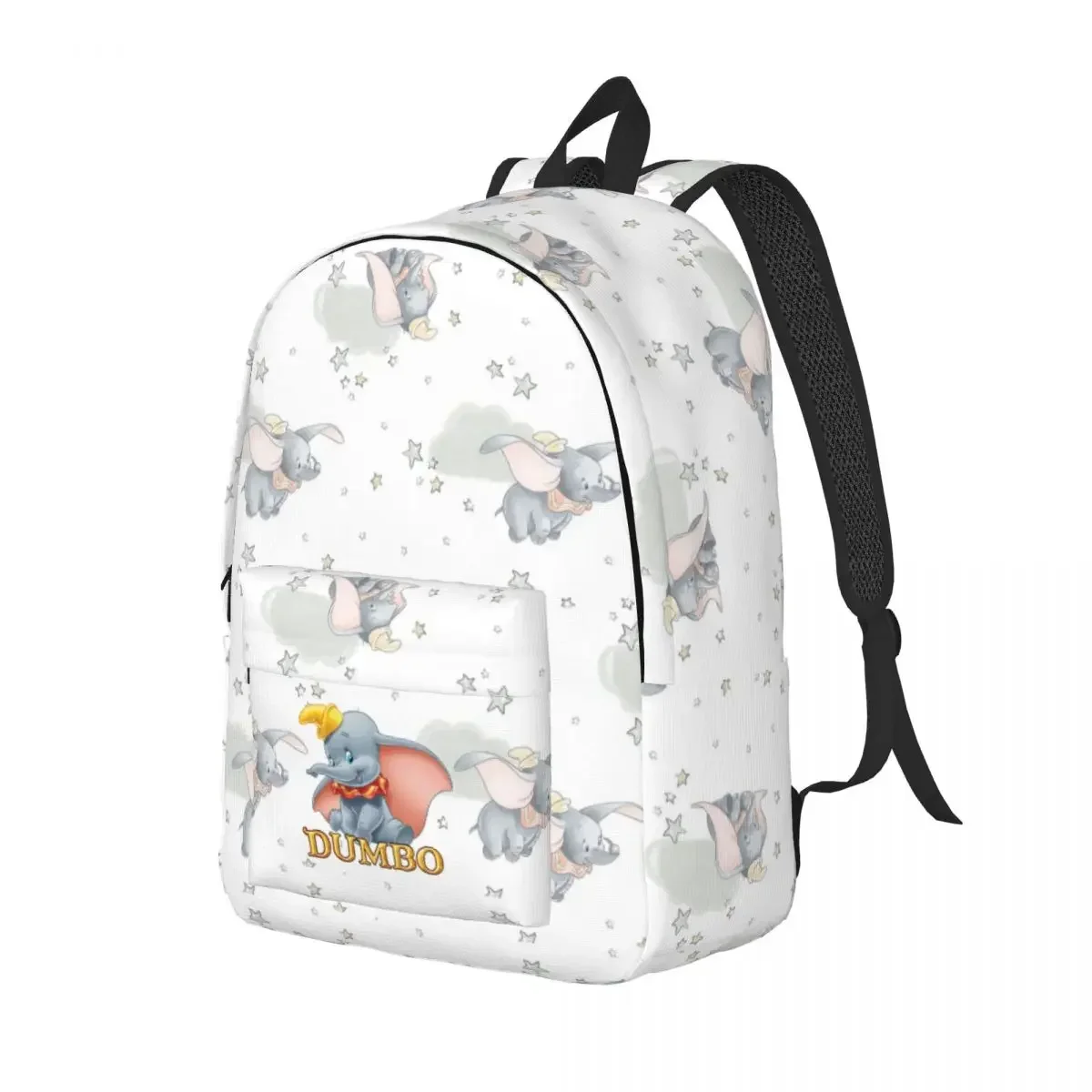 Dumbo Cartoon Pattern Backpack for Boy Girl Kids Student School Bookbag Daypack Preschool Primary Bag Gift