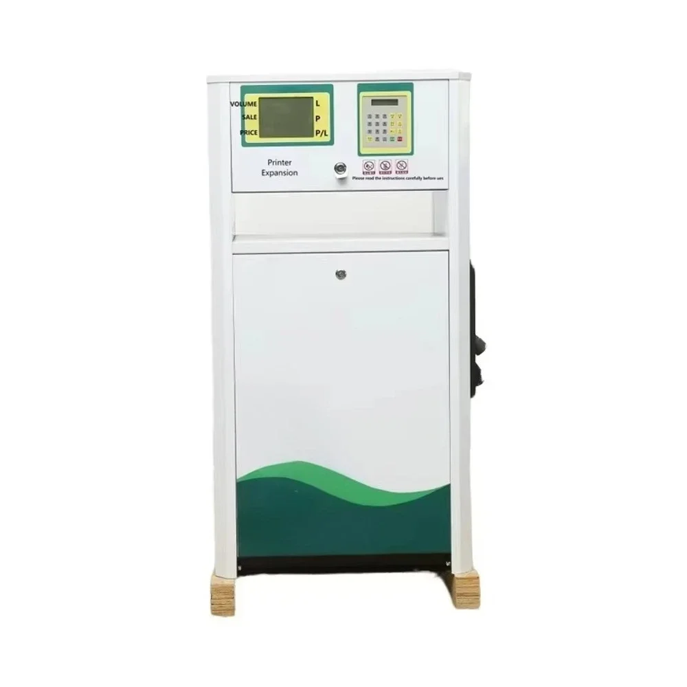 High Quality Stainless Steel Single Nozzle  Dispenser with  Pump Different Versions Fuel Meter Type