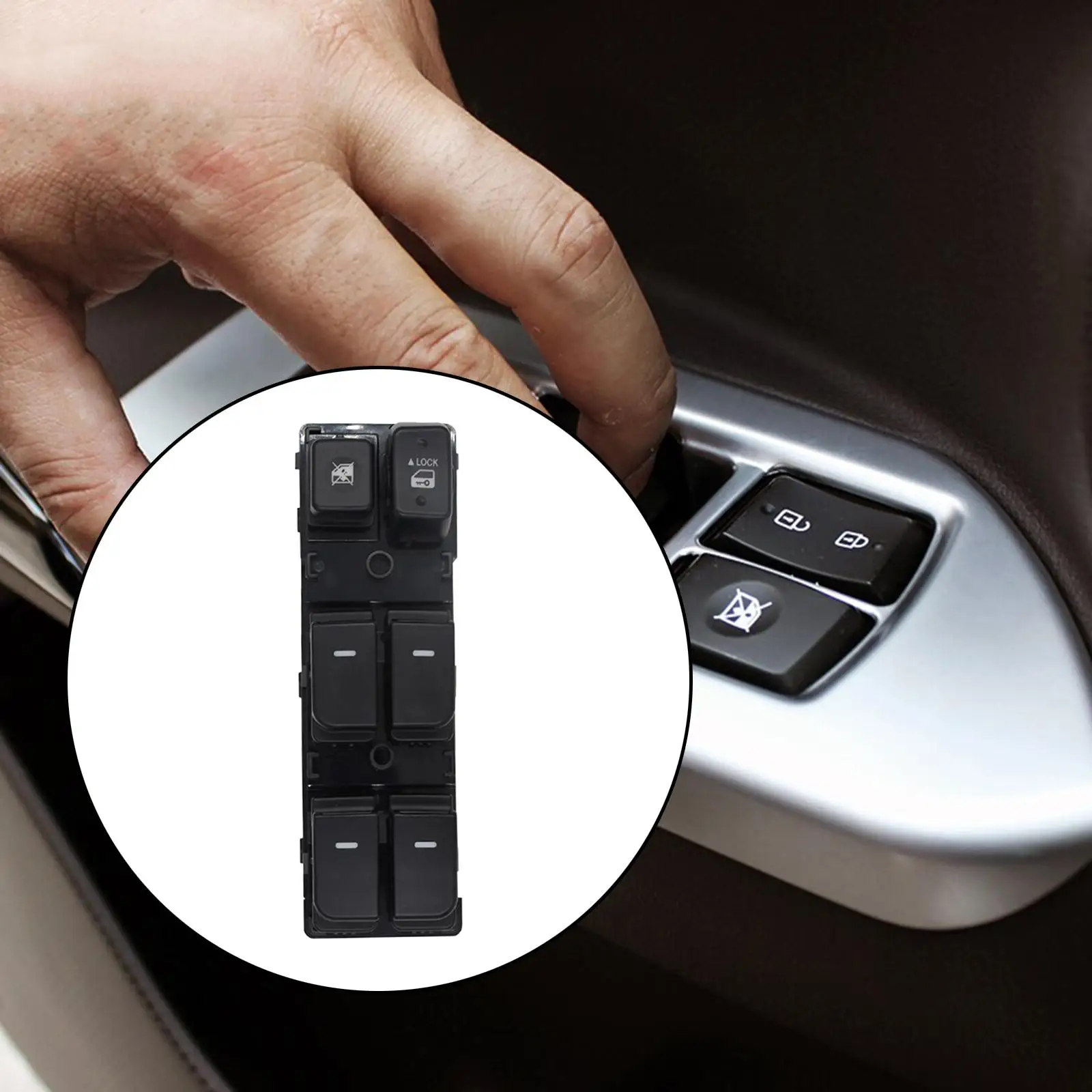 

Window Control Switch Panel for Kia Forte Easy to Install Accessories