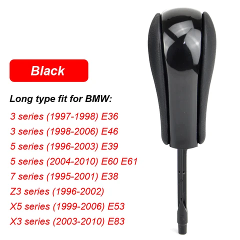 Автоматическая ручка переключения передач для BMW E81 E82 E87 E90 E91 E92 E93 E36 E38 E39 E46 Z4 Z3 E53 E60 X5 X3