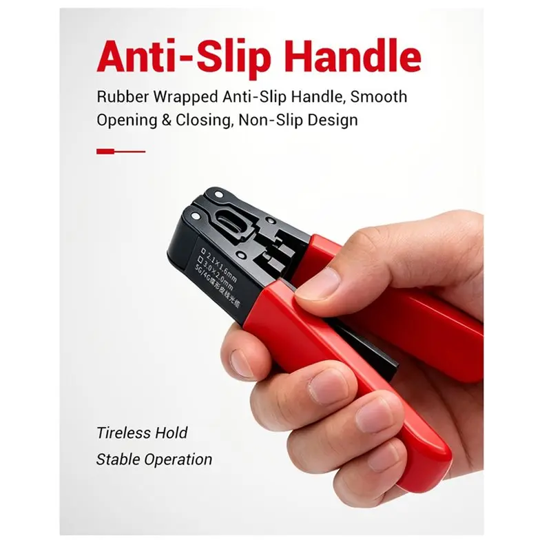 Promotion Dual-Purpose Fiber Optic Cable Stripper 5G/4G Optical Fiber Wire Stripper Multi-Function Drop Cable Tool