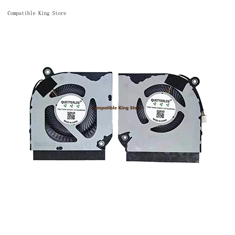 d Replacement New Laptop CPU+GPU Cooling Fan for Acer Predator AN515-55 AN515-44 AN515-56 AN515-57  Series Fan