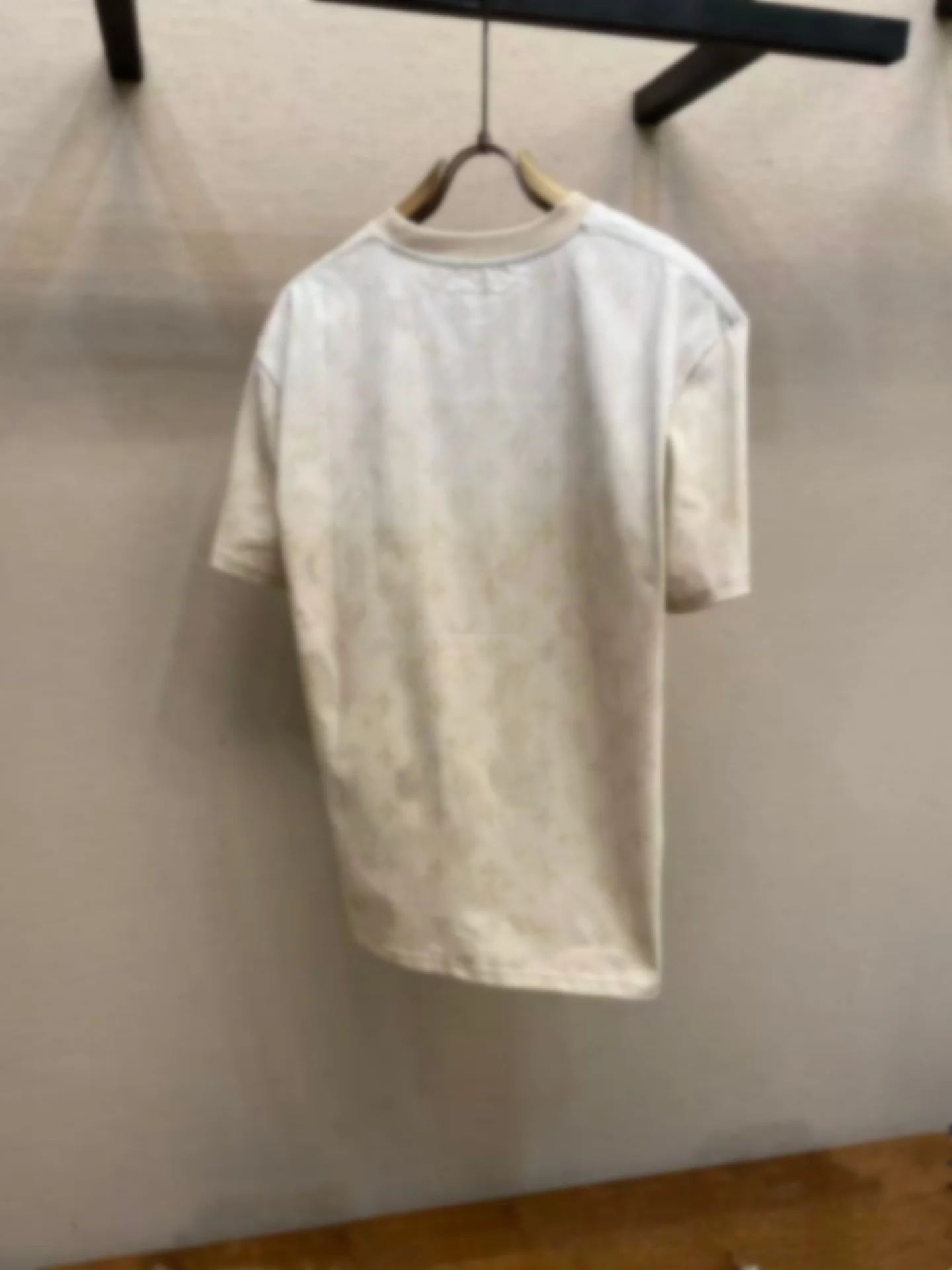 Breathable Comfortable Soft Skin-friendly adient round Ne ort Sve Knitted Summer Top White Embroidery Casual Sle