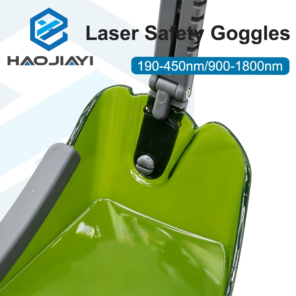 OD8+ Laser Safety Goggles 190-450nm & 900-1800nm CE Protective Eyewear for Fiber Laser Marking Engraving Cutting Machine