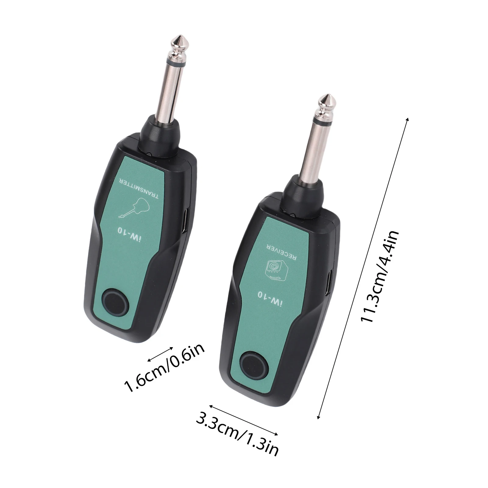 Bezprzewodowy system gitarowy DK 2.4G Zestaw nadajnika i odbiornika gitarowego z możliwością ładowania Transmisja w czasie rzeczywistym