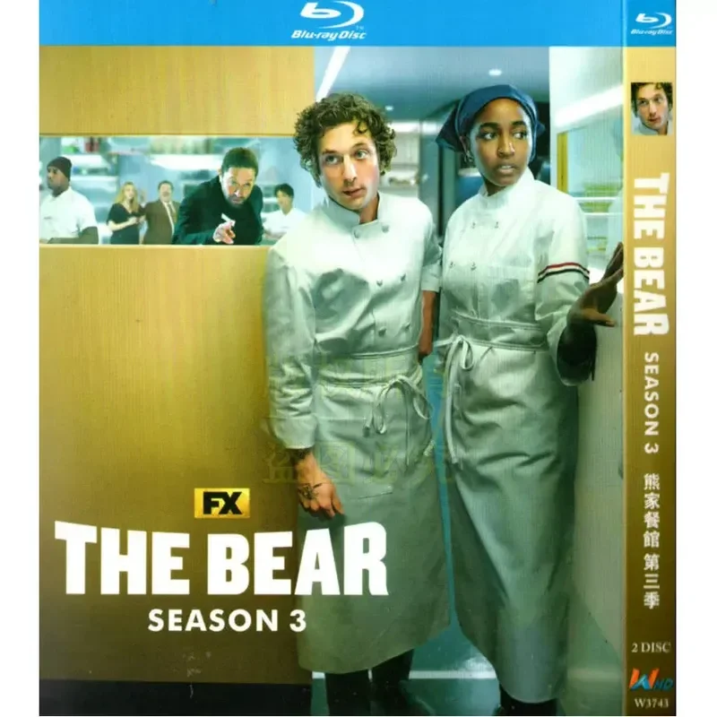 American Comedy Drama TV Series Bear's Restaurant Season 3 Blu-ray BD High Definition 2 Disc