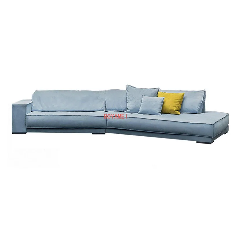 Massimo Budapest Baxter sofa special-shaped corner frosted Technology cloth Italian minimalist living room down