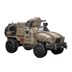 Original Genuine JOYTOY Cyclone Assault Armored Car 1/18 PVC Armored Vehicle Model Paired with Soldier Toys Birthday Gift