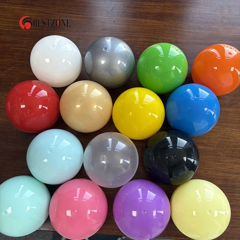 5Pcs 70MM 2.76inch Plastic PP Empty Surprise Balls Toy Capsules Round For Vending Machine Kids Gift Mystery Box Wedding Party