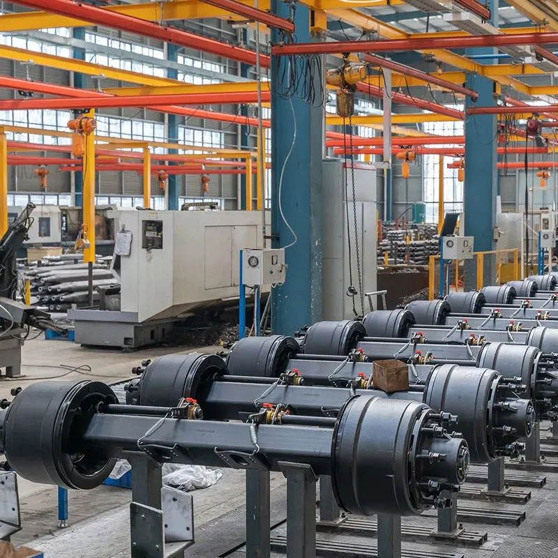 TLF Heavy  Axles Semi Trailers Rear Axle for Trailer Parts