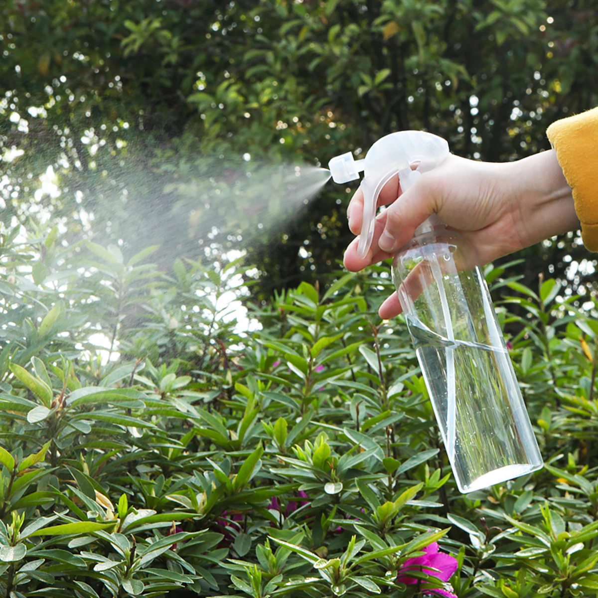 

5 Pcs Hair Styling Spray Bottles Water Containers Plastic Sprayer Lightweight Durable Multi Use Leakproof Design Environmental