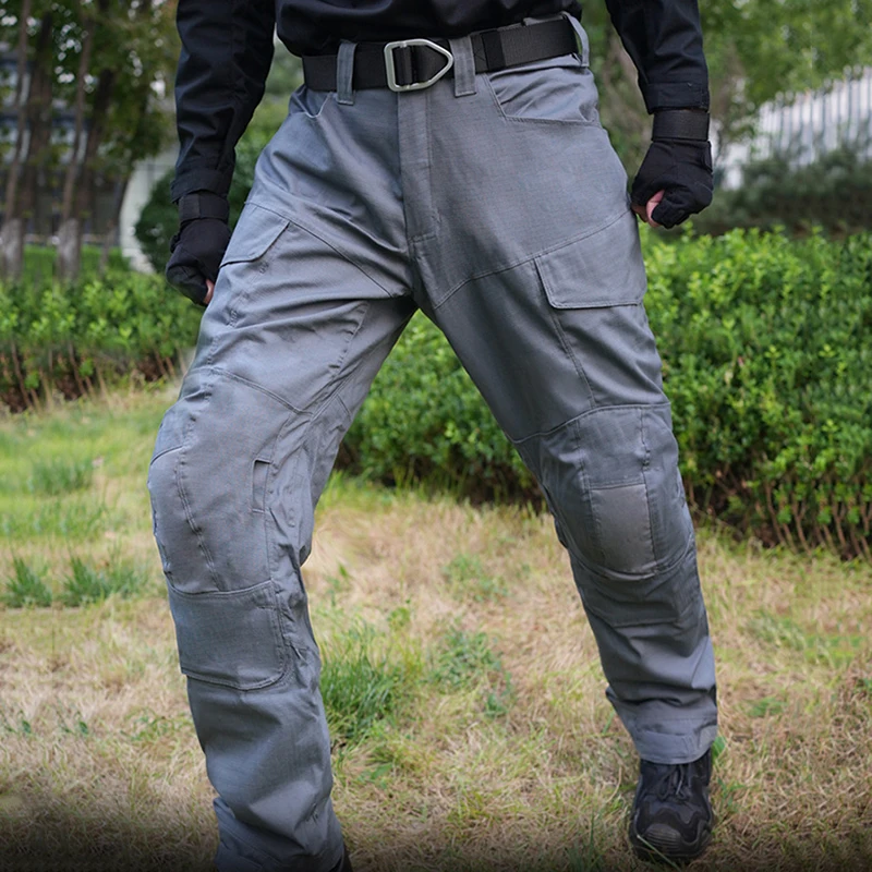 Outdoor Men Working Pants Hiking Trousers Sport Trousers Camouflage Trekking Hunting Clothes Outdoor Training Suit Combat Pants