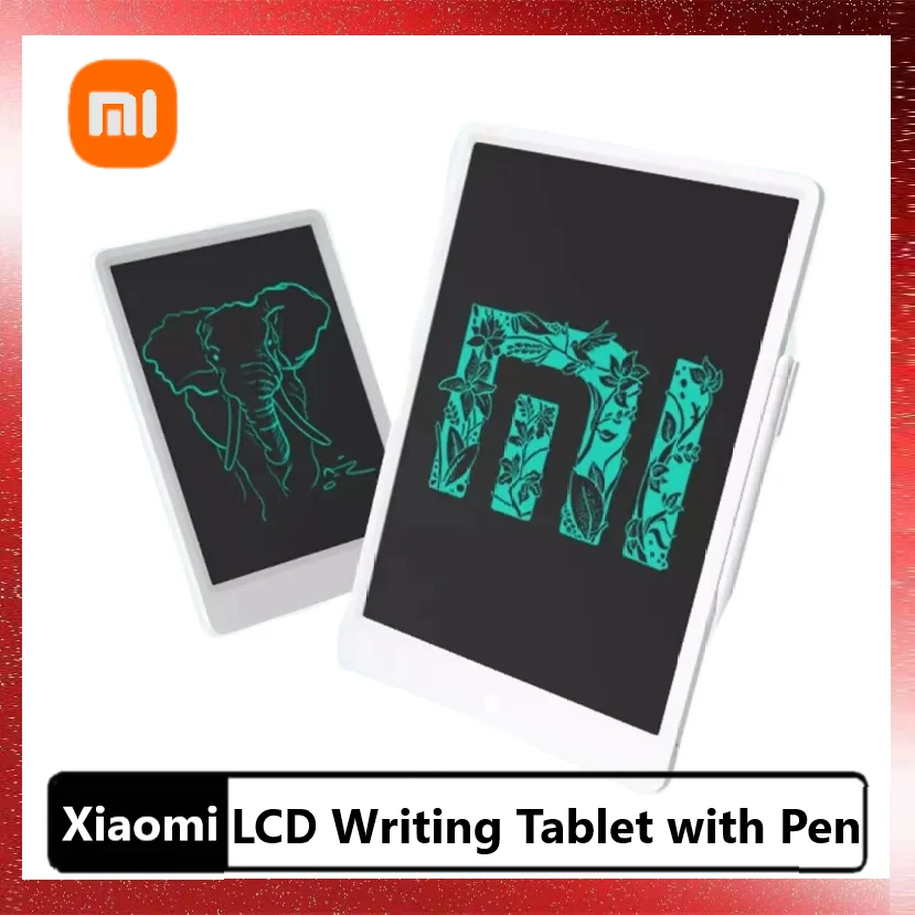 Original Xiaomi Mijia LCD Writing Tablet with Pen Digital Drawing Electronic Handwriting Pad Message Graphics Board New