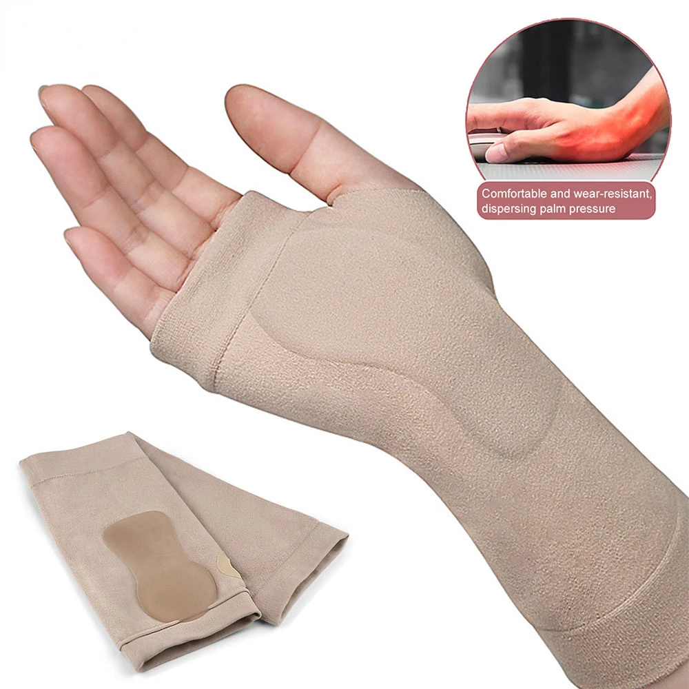 Wrist Compression Sleeves Breathable and Comfortable Carpal Tunnel Wrist Brace for Arthritis, Tendonitis, Sprains, Wrist Support