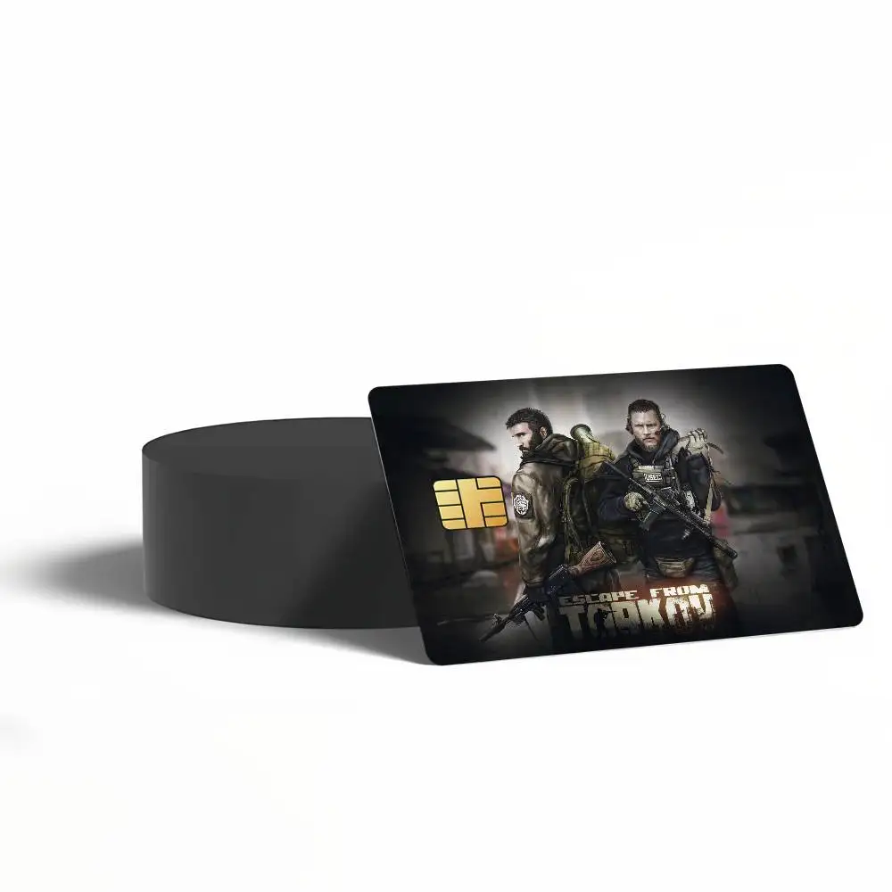 Game Escape from Tarkov Card Stickers for Bank Access Protective Waterproof Film Cover Sticker Surprise Gift
