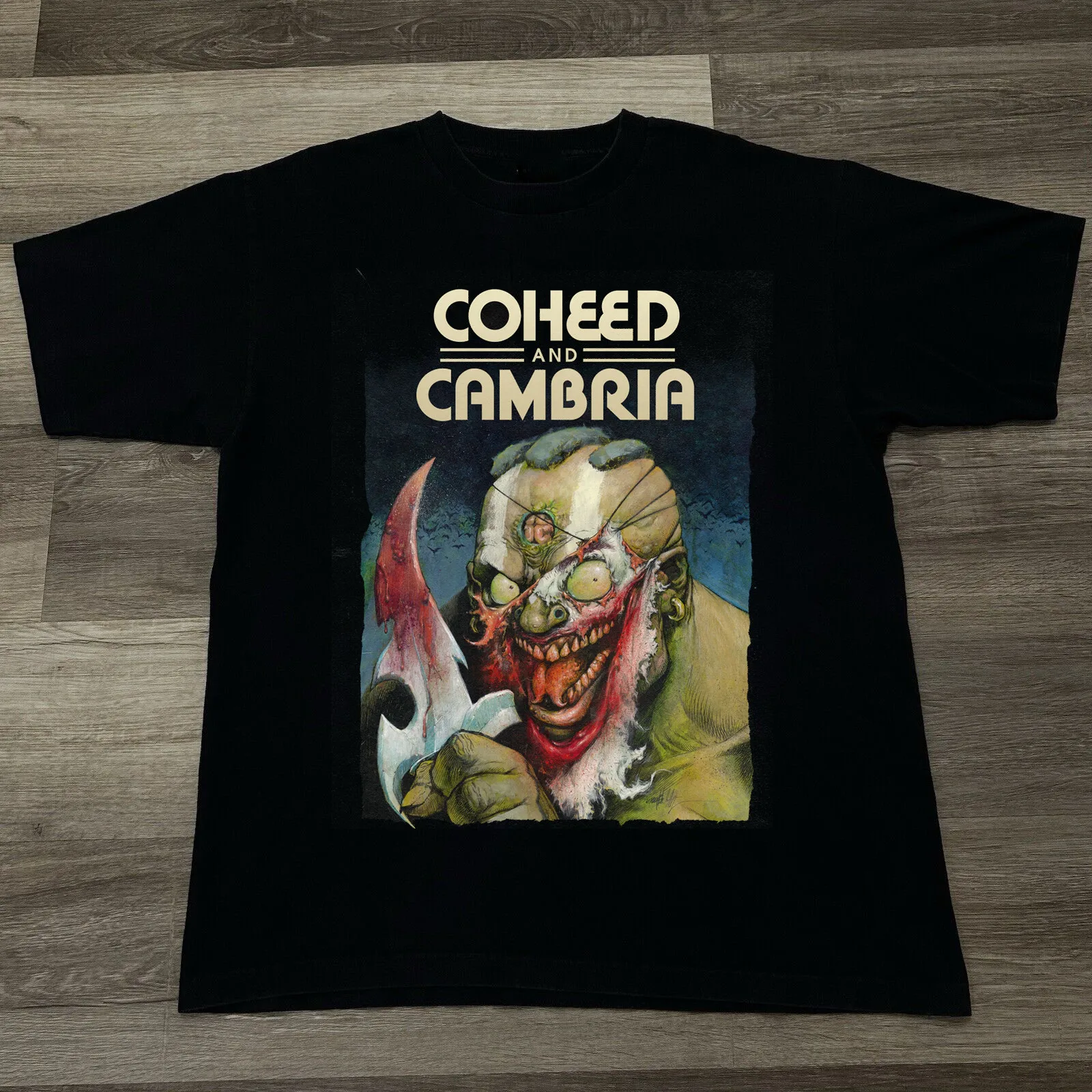 

Футболка Coheed and Cambria Tour 2024, хлопковая футболка унисекс, S-5XL Bo1012