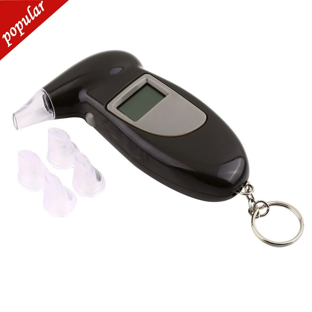 Digital Professional Breath Tester LCD Screen Alcohol Tester Liquid Crystal Display Alkohol Tester With Backlight Breathalyzer