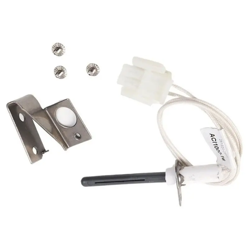 A18Z-Replacement Furnace Igniters, 115-120V Furnace Hot Surface Ignitors, Round Silicone Nitride Hot Surface Ignition Kit 1PC