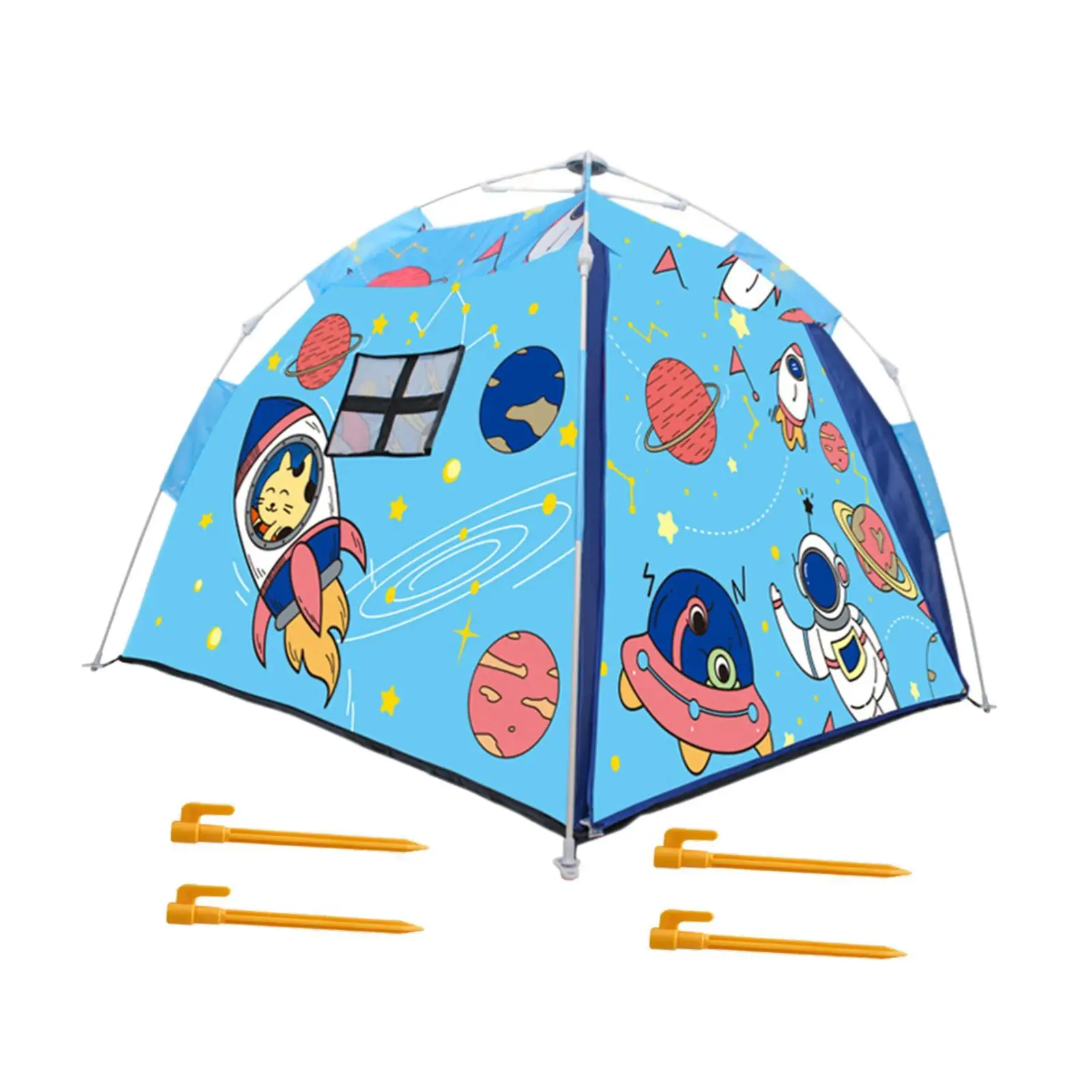 Children Play Tent Birthday Gifts Playhouse Tent for Party Parks Toddlers