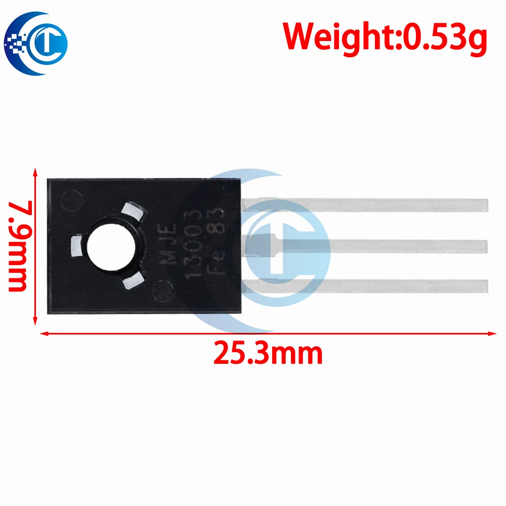 10PCS/20pcs/50pcs LOT MJE13003 E13003-2 E13003 TO-126 트랜지스터 13003 새로운 원본
