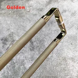304 stainless steel thickened minimalist solid foot bathroom shower room glass door handle(SJ-2079A)