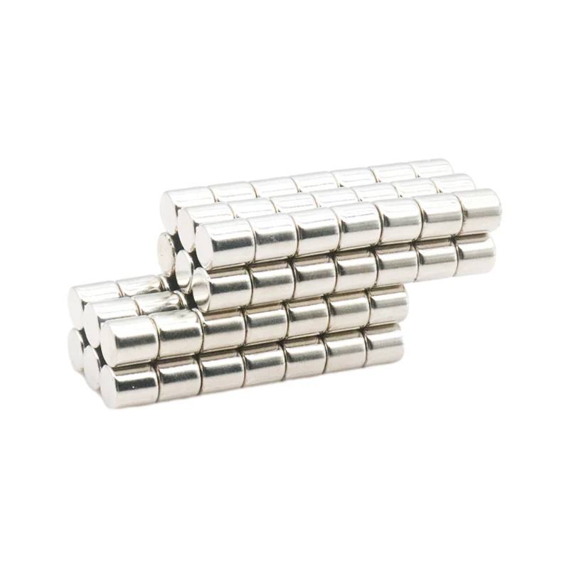 

10pcs Magnet Strong magnetic cylindrical strong magnet 10X 10mm high strength neodymium magnetic steel 10x10mm magnet package