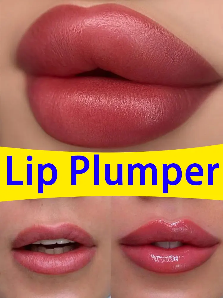Lip Plumping Gloss Plumper Serum Exfoliating Lasting Moisturizing Nourish