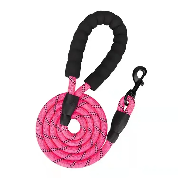 Strong Reflective Dog Leash For Small Medium And Large Dogs_voghion.com