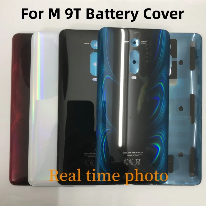 

For Mi9T Mi 9T Pro Battery Back Cover 3D Glass Panel For Redmi K20 Pro Rear Door Glass Housing Case Adhesive