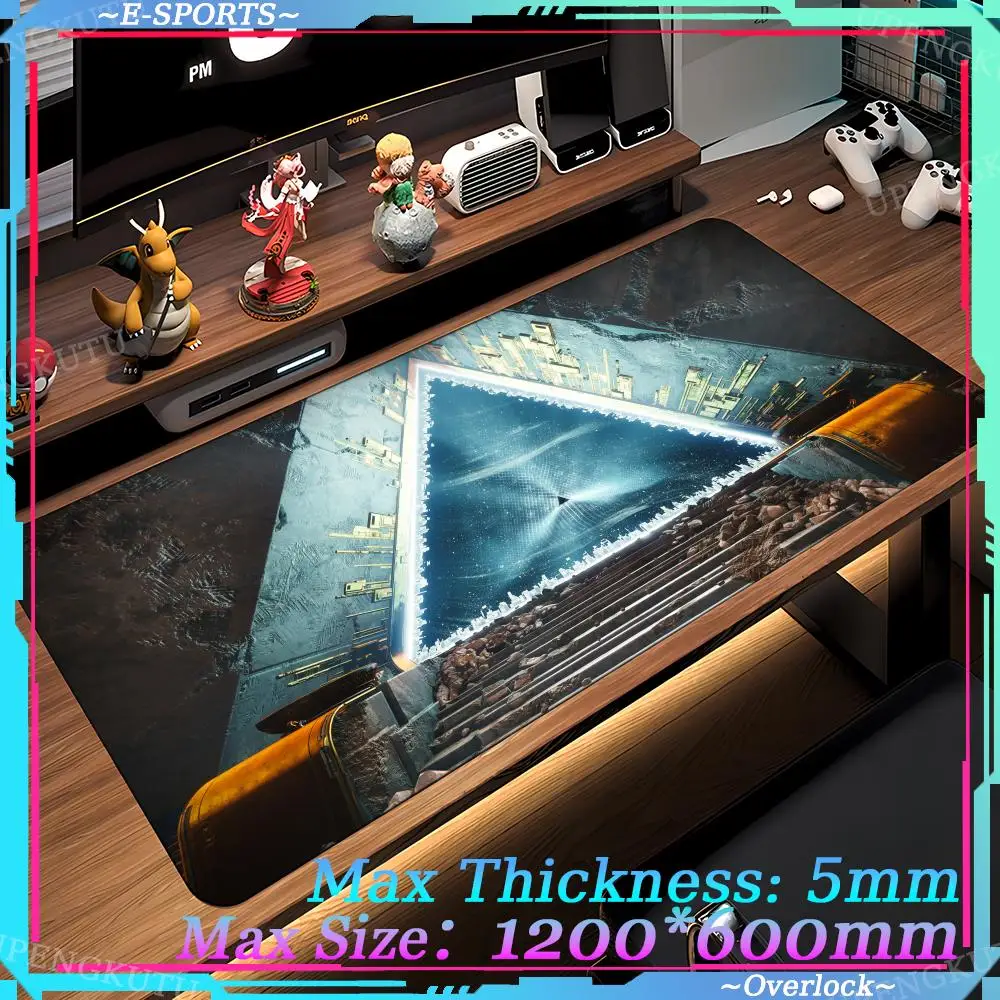 Desk mats Locked edge pads Mouse art Locked edge mouse D_destiny2 Pad Game accessories Oversized Gaming Mouse Pad