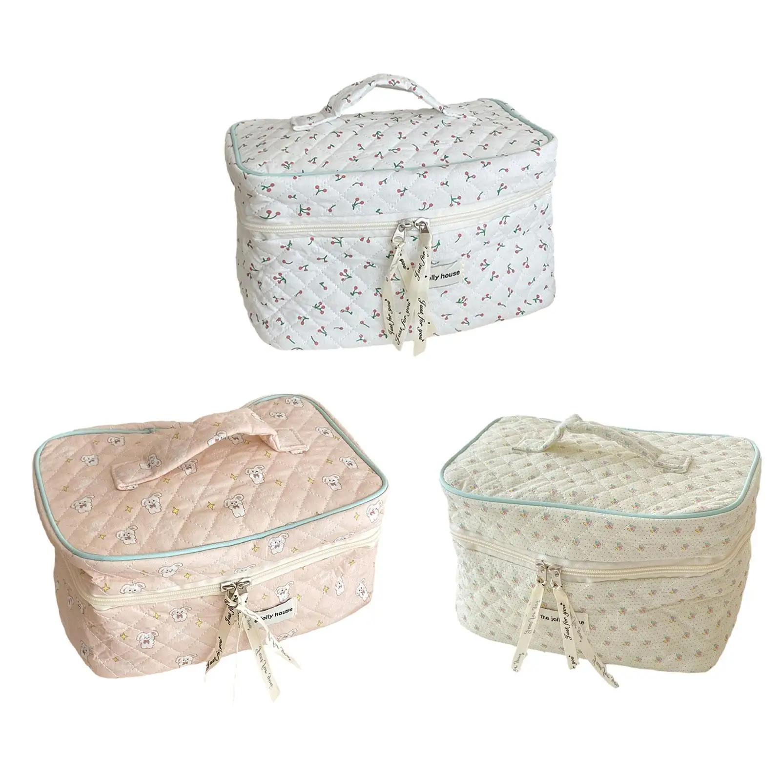 Makeup Bag Multifunctional Travel Cosmetic Bag for Dorm Daily Use Hotel