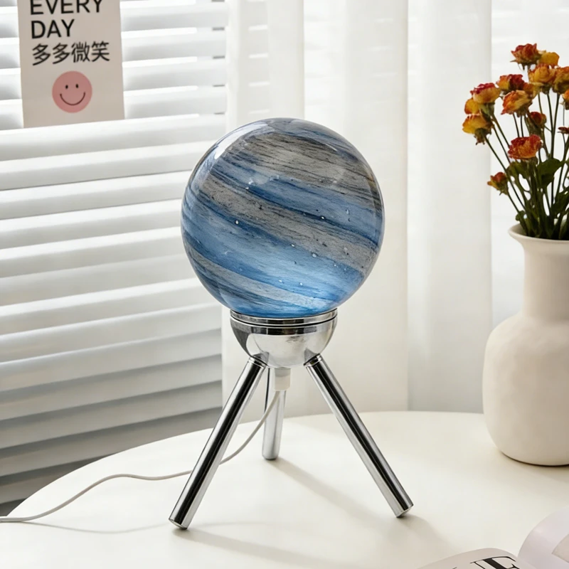 

Настольная лампа «Звездное небо» в стиле «Галактика» для спальни, прикроватная, для создания атмосферы, подарок