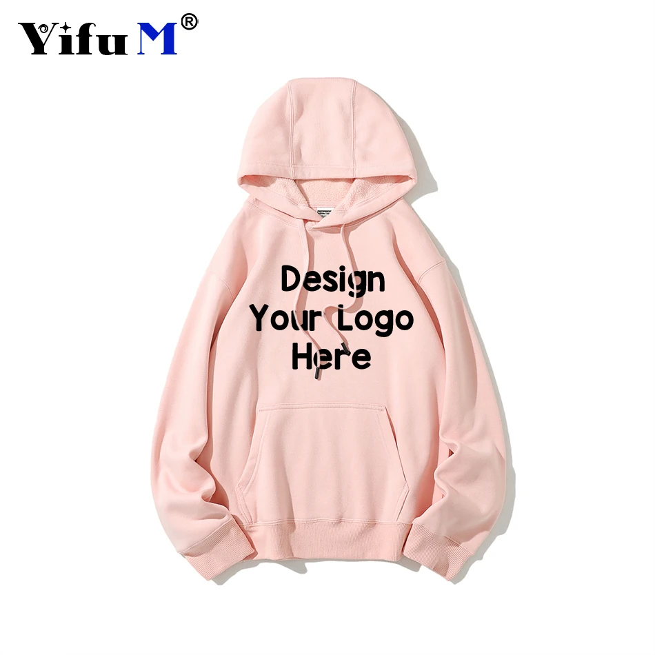 2024 Customized Hoodies Print Logo Pictures Spring and Autumn Cotton Jackets Men's Women's Sport Clothes Team Fleece Sweatshirt