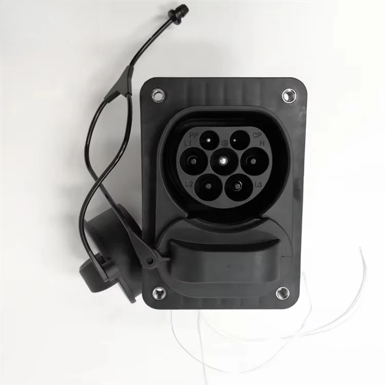 Electric vehicle ccs Combo Type 2 connector 200A 150A 125A 80A DC charging EV inlet CCS2