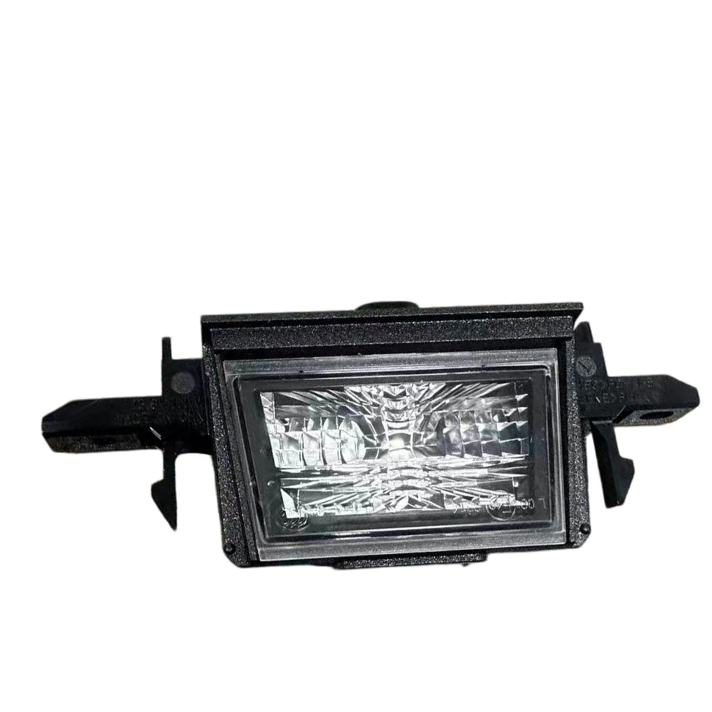 Rear LED Lamp License Plate Light Nighttime Visibility Black Wear-resistant Material Non-deformation Construction