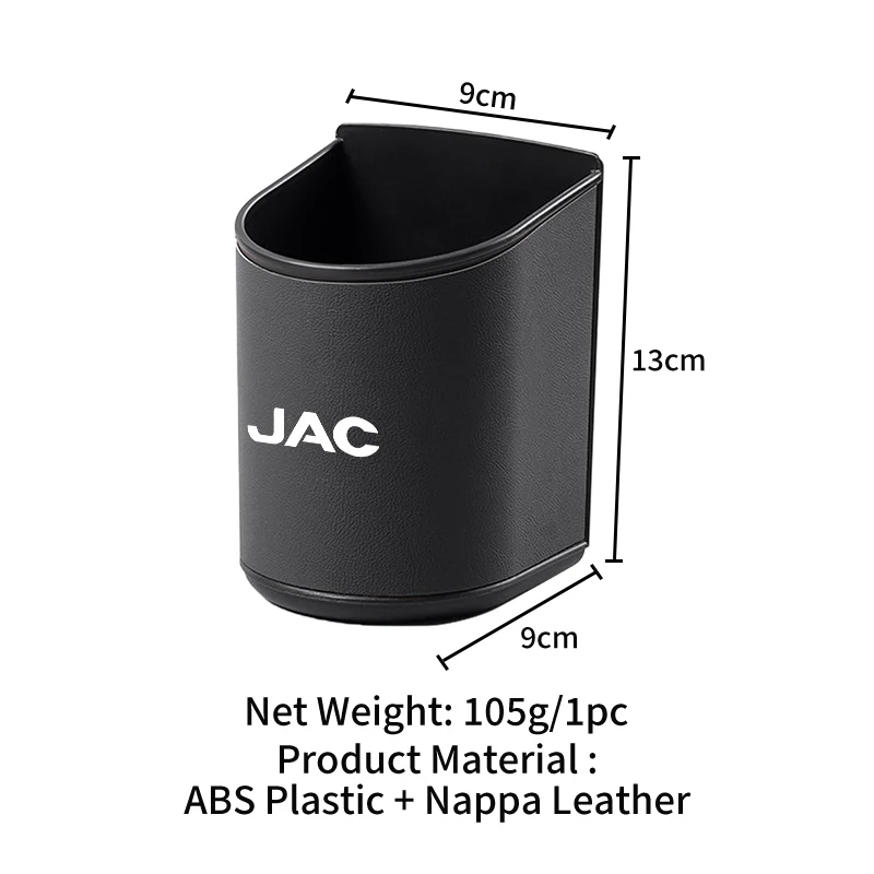 Car Door Water Cup Box Mug Drinks Storage Bag Accessories For JAC J7 J3 S2 J2 JS2 T8 JS4 J5 Refine S3 S7 J4 S4 JS3 S5 J6 - view 6